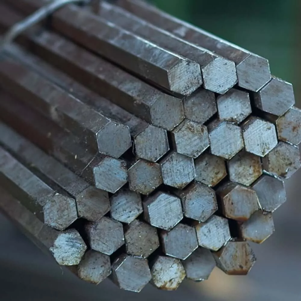 Конструкционный шестигранник (стальной) 79 мм 20ХГНМ  ОборонСпецСплав