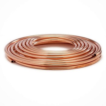 Труба медная отожженная в бухтах М2М 76х3 мм ГОСТ 617-90