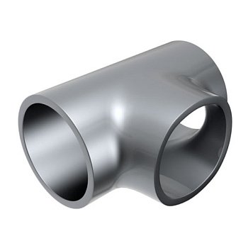 Тройник стальной переходной Дн 159х4,5-133х4,0 (Ду 150х125) под приварку (импорт) ОборонСпецСплав