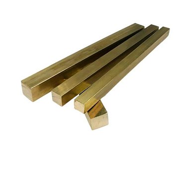 Латунный квадрат тянутый 6х6 мм ЛС59-2 ГОСТ 2060-2006
