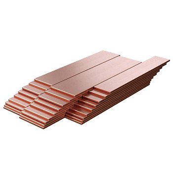 Шина медная М1Т 25х4 ГОСТ 434-78 для электротехнических целей